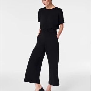 SPANX AirEssentials Cropped Wide-Leg Jumpsuit